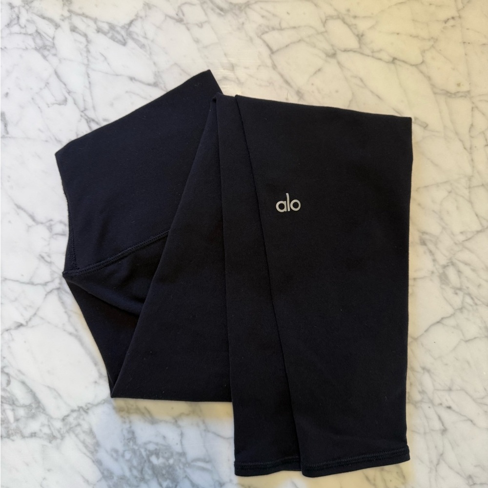 Alo Yoga Airbrush 7/8 High Waist Leggings - Black - Size S